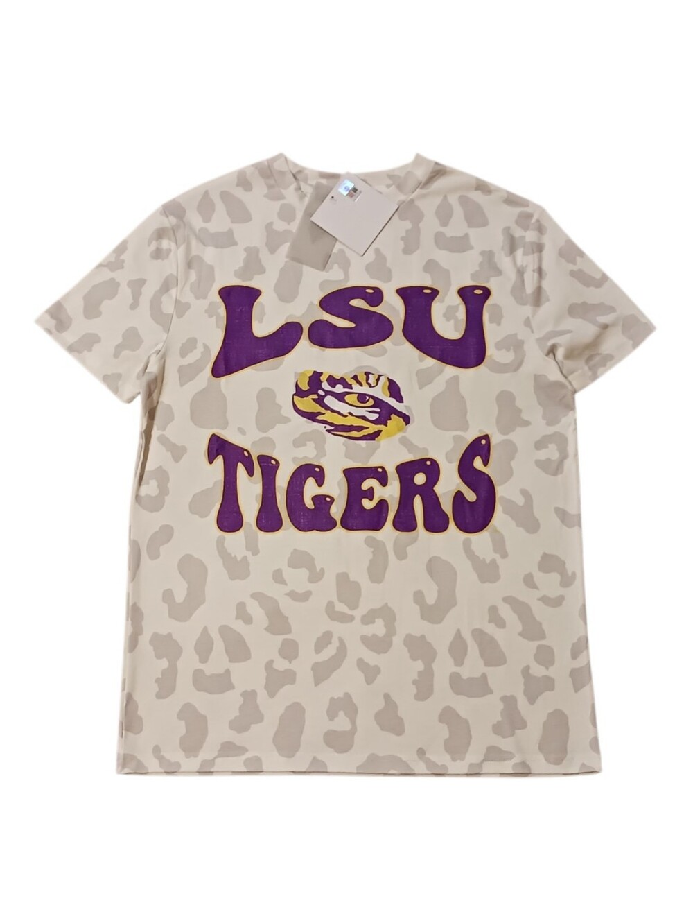 Womens Gameday Coutour x LSU Tigers Bubble Logo Tee